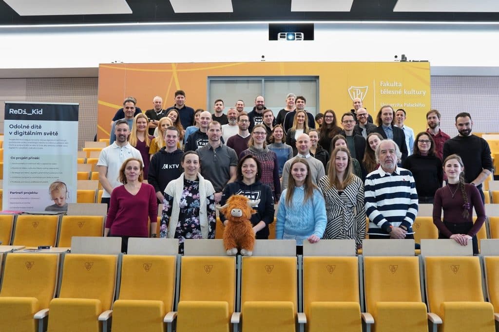 Řešitelský tým projektu ReDiKid na Fakultě tělesné kultury UP v Olomouci